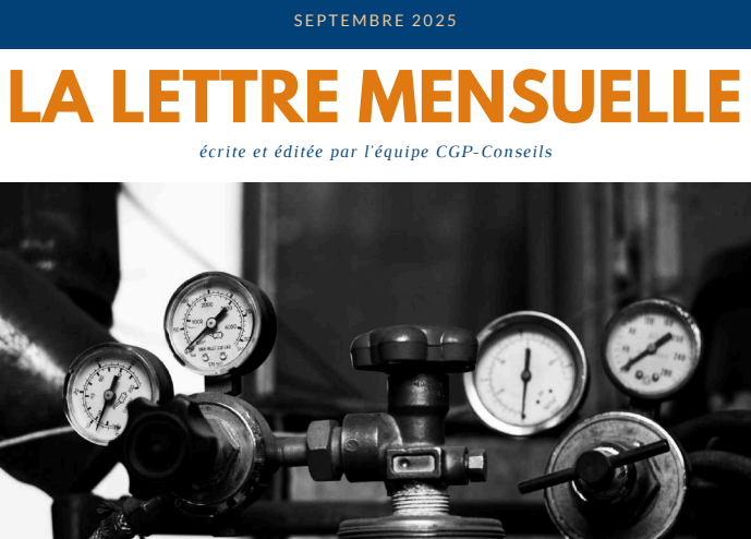 Lettre mensuelle Septembre 2025