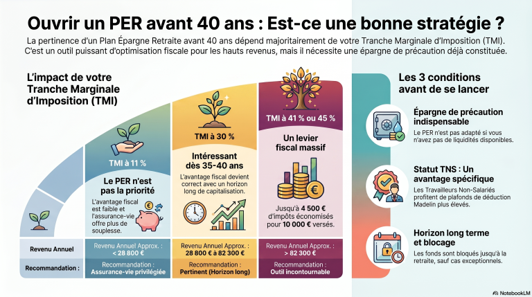 Lire la suite à propos de l’article Plan Épargne Retraite (PER) : faut-il en ouvrir un avant 40 ans ? Les conseils de PM CONSEILS en Martinique